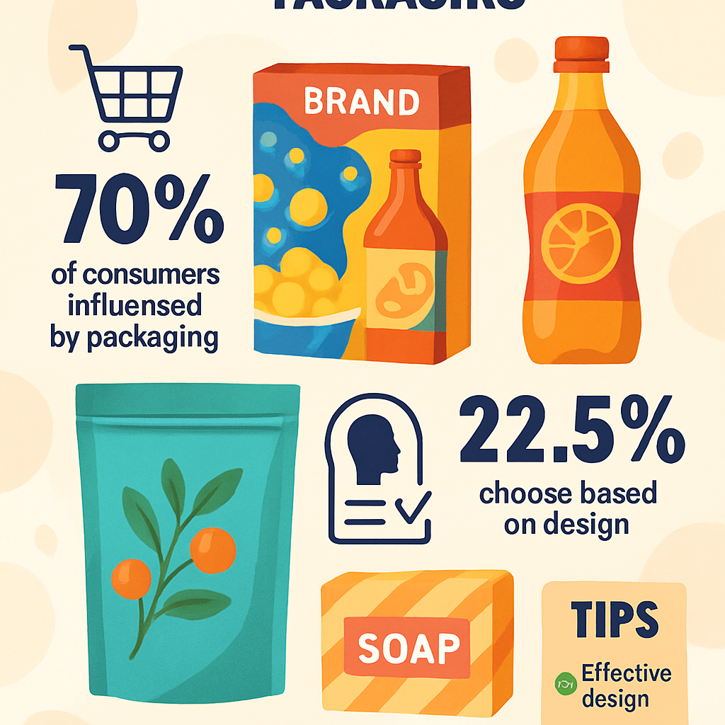 Các yếu tố quyết định: Bao bì ảnh hưởng mua hàng