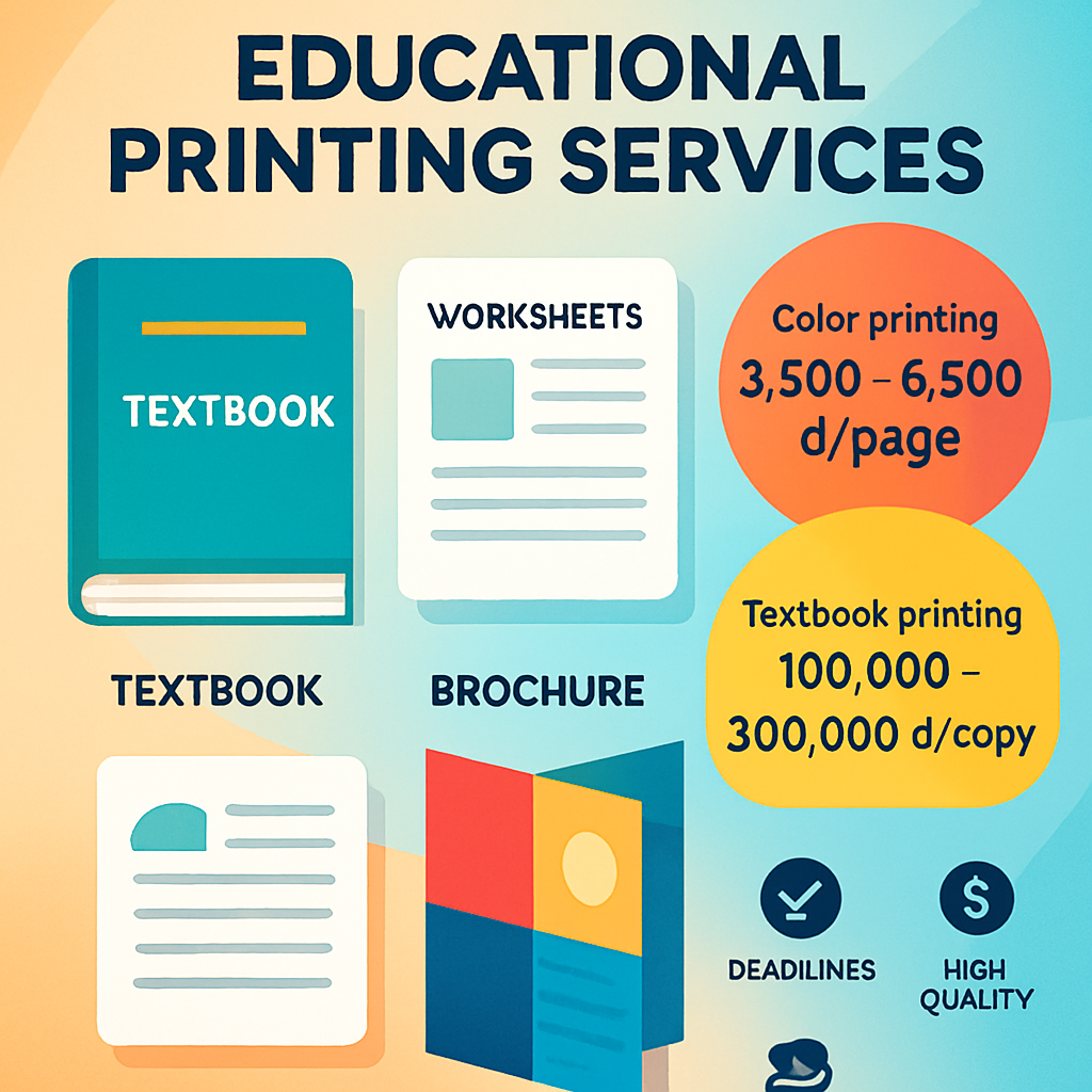 Dịch Vụ In Tài Liệu Giáo Dục Chuyên Nghiệp