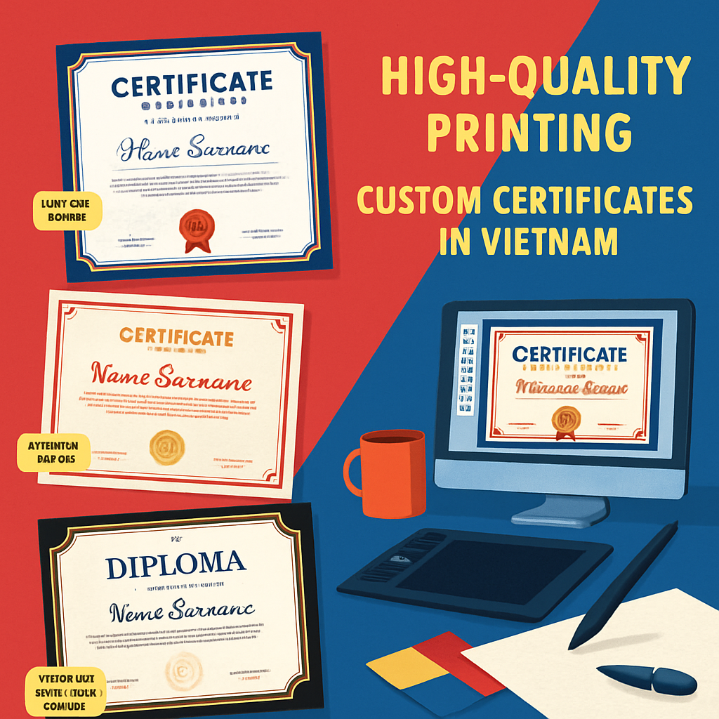 In Chứng Chỉ Chuyên Nghiệp, Chất Lượng Cao