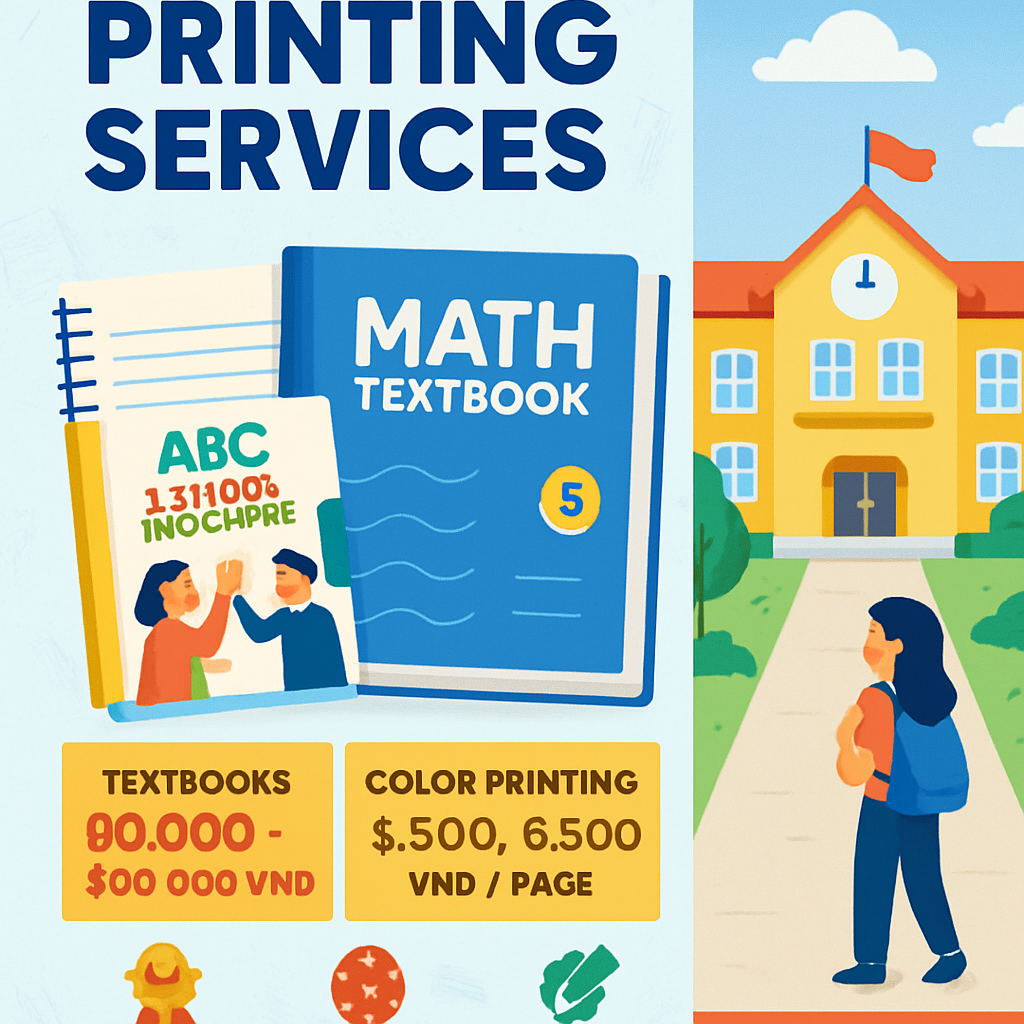 In Tài Liệu Giáo Dục Chuyên Nghiệp, In Nhanh Giá Rẻ