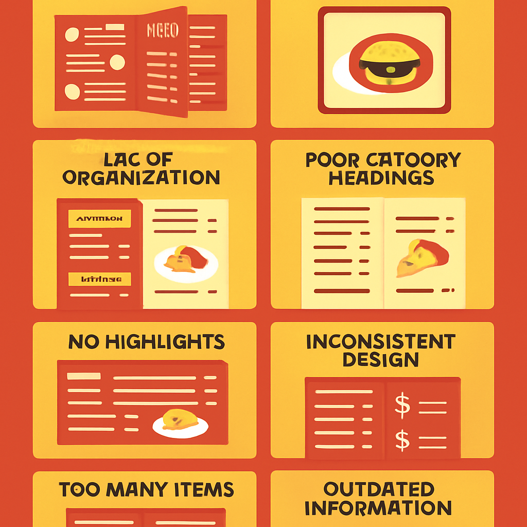 Top 10 Lỗi Thiết Kế Menu Nhà Hàng Khiến Khách Không Gọi Món