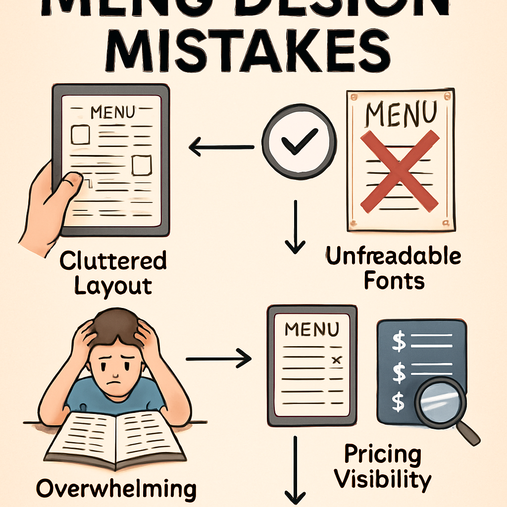 Top 10 Lỗi Thiết Kế Menu Nhà Hàng | Tránh Ngay!