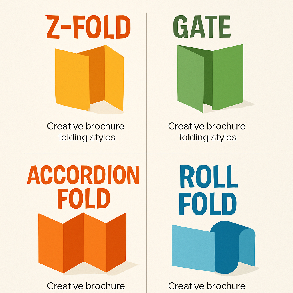 Các Kiểu Gấp Brochure Đẹp Nhất