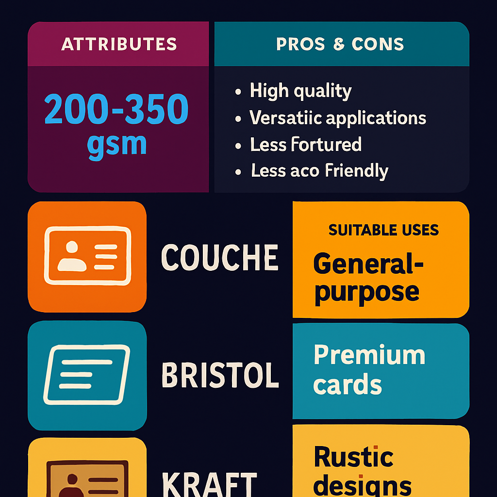 Các Loại Giấy In Name Card Phổ Biến Nên Chọn