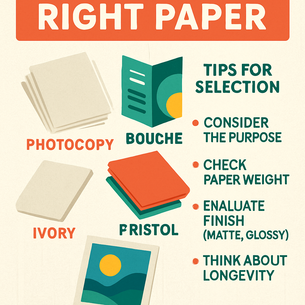 Chọn Giấy In Phù Hợp - Bí Quyết Dễ Dàng
