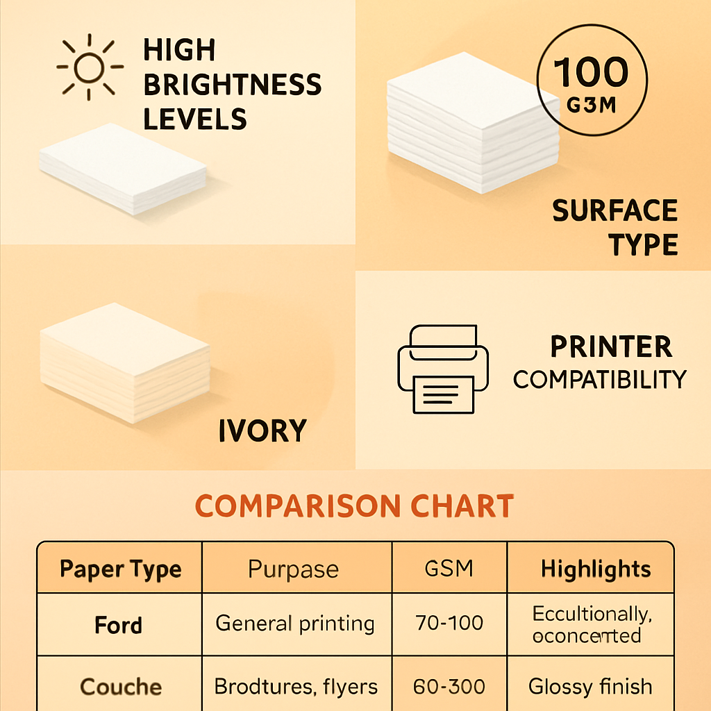 Chọn Giấy In Phù Hợp: Bí Quyết Hiệu Quả