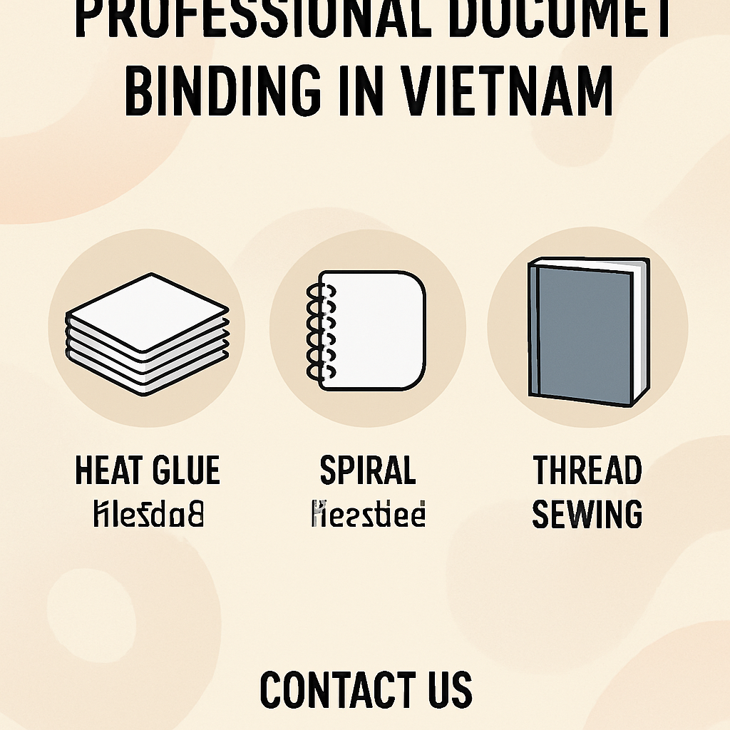 Dịch Vụ In Tài Liệu Đóng Gáy Hiệu Quả