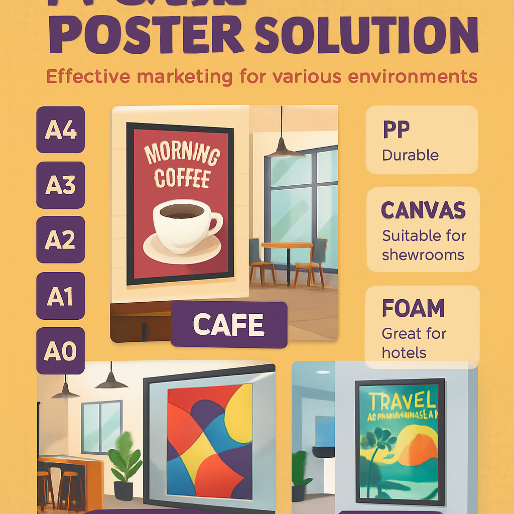 In Poster Khổ Lớn Trong Nhà Giá Rẻ