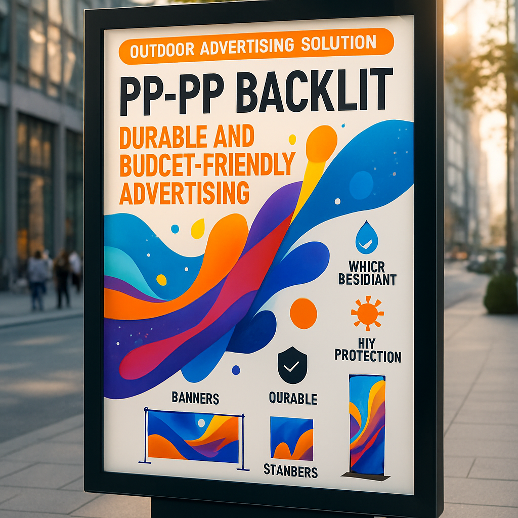 In Poster PP-PP Backlit Bền Đẹp Ngoài Trời