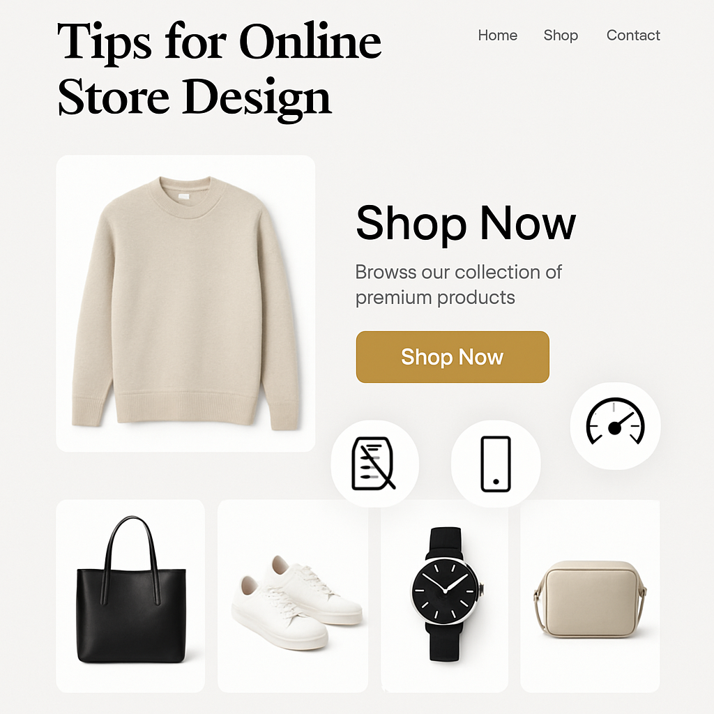 Tiêu đề bài viết: **Tips Thiết Kế Sản Phẩm Bán Online Hiệu Quả**