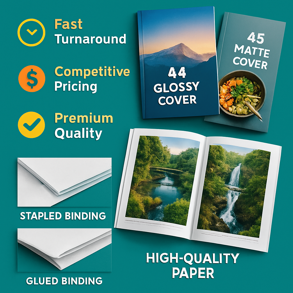 In Ấn Catalogue Đa Trang Chất Lượng Cao